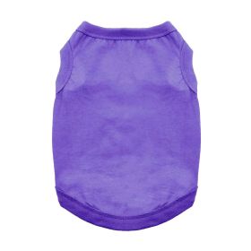 100% Cotton Dog Tanks - Ultra Violet (Option: 3X-Large)