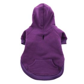 Flex-Fit Hoodie- Purple (Option: Small)